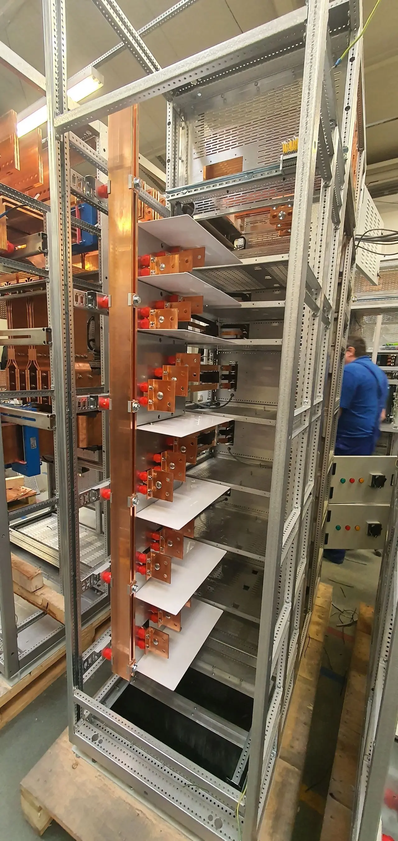 Beiene busbar machines installed at a customer factory in Malaysia
