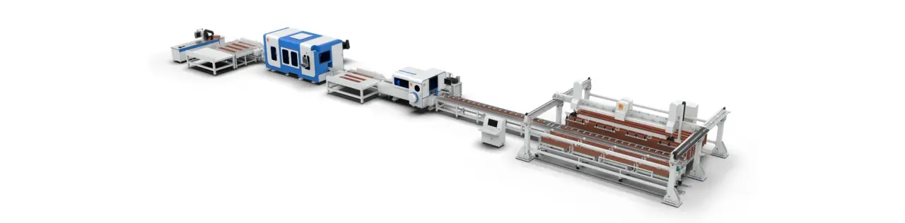 EMAC-XT busbar chamfering and arc machining centre — view 6
