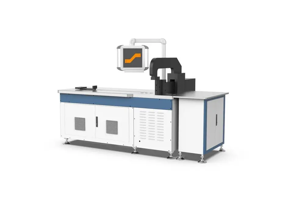 Beiene EMAC-BB-H12 hybrid hydraulic 3D busbar bending machine