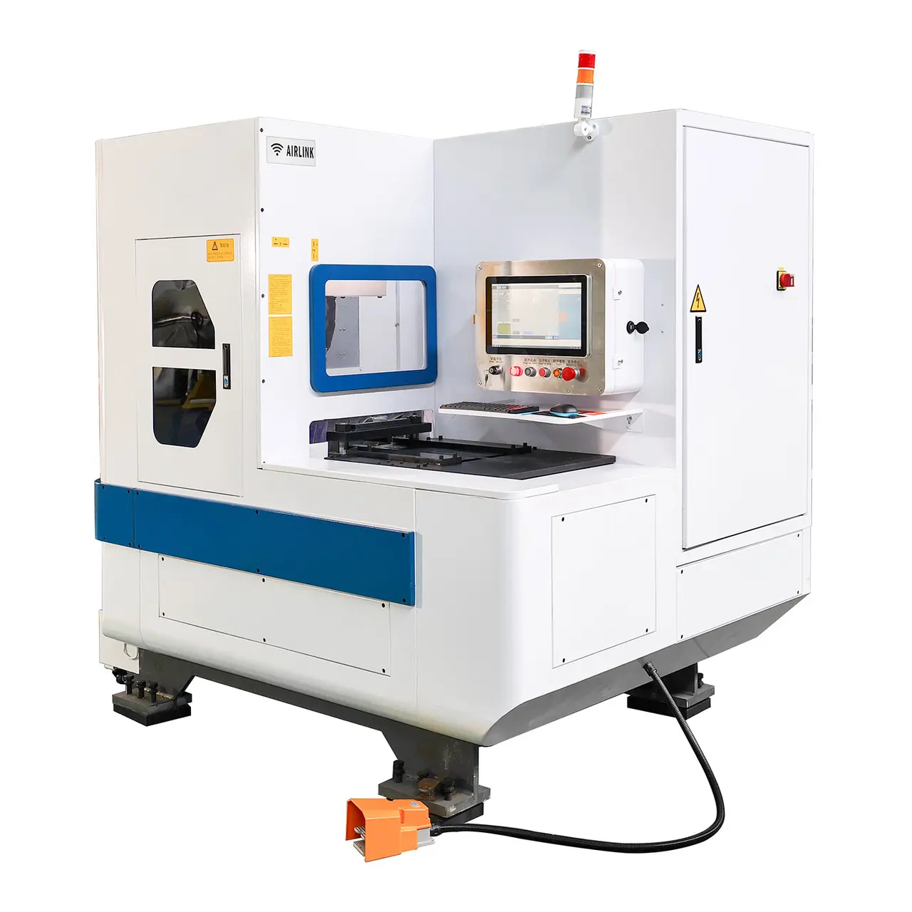 CNC busbar machining centre on the Beiene assembly floor
