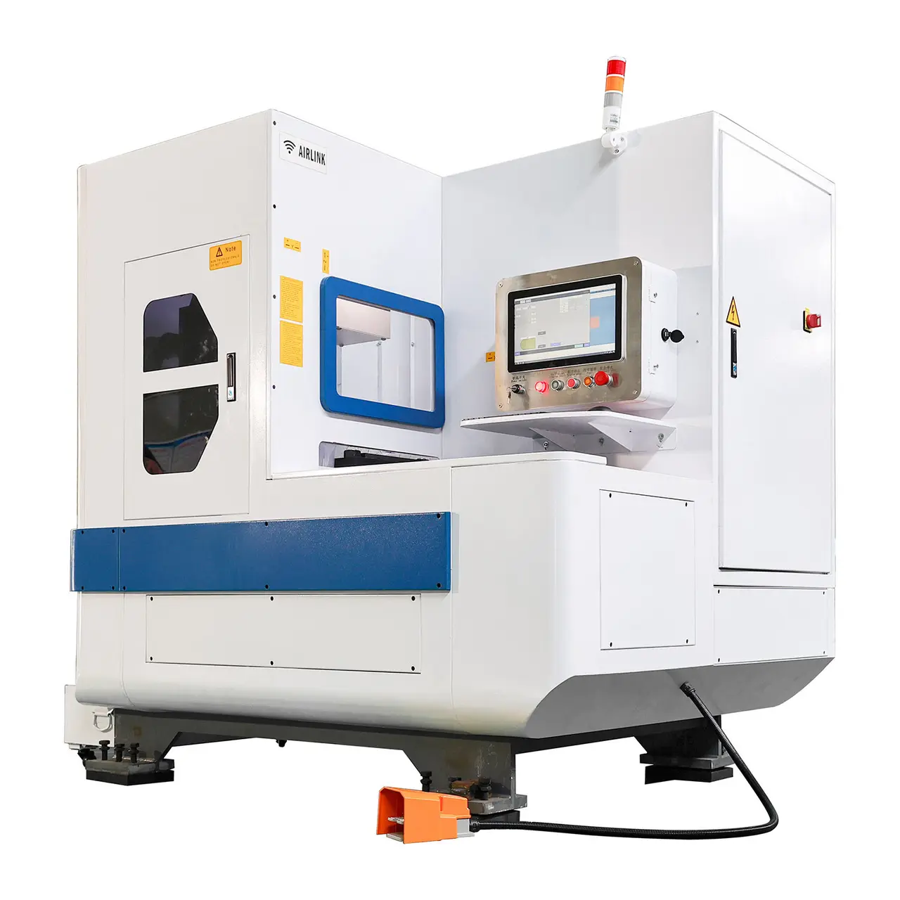 EMAC-XT busbar chamfering and arc machining centre — detail 2
