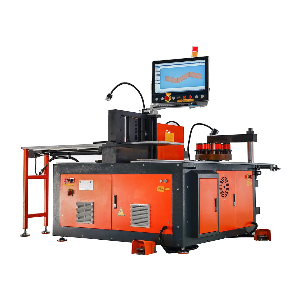 Beiene SMART-603CNC-S all-in-one busbar processing machine